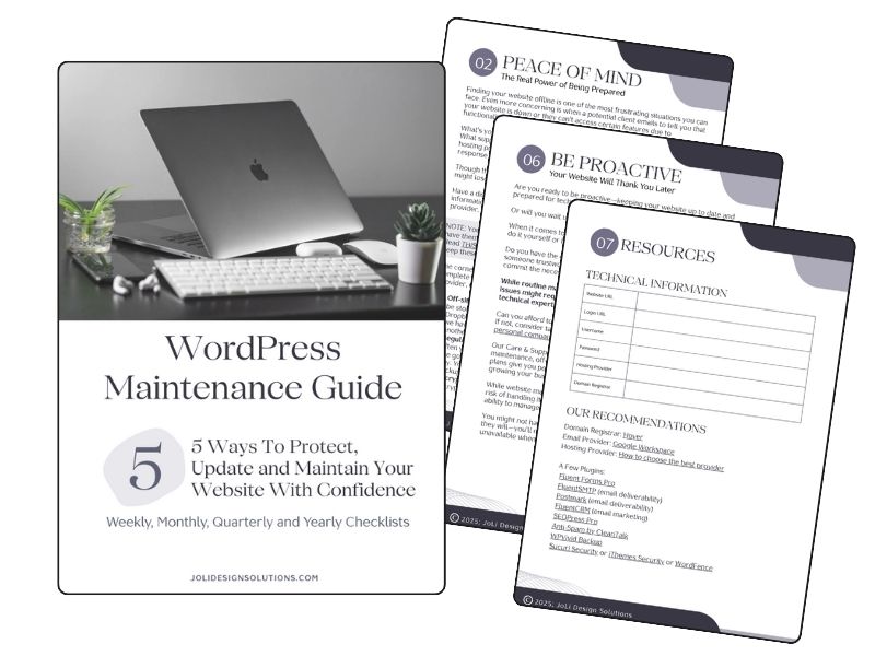wordpress maintenance guide