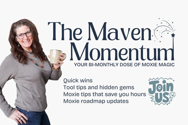 the maven momentum sign up feature
